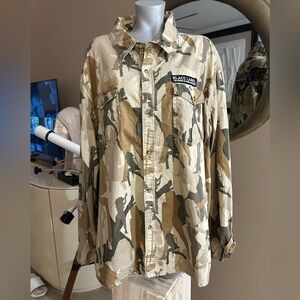 Y2K Mo jeans Camo Stripers Dancers Naked Girls Sz. L XL